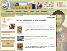 Tablet Screenshot of mission-chaldeenne.org